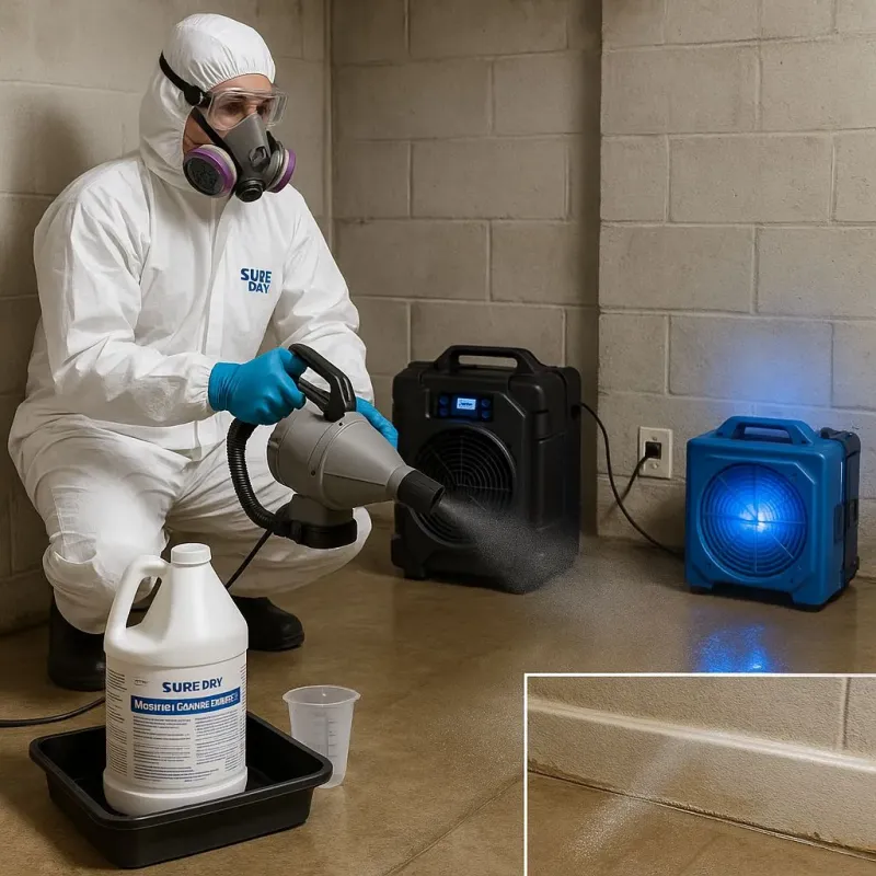 Sanitization and Odor Removal process in Leland, MS