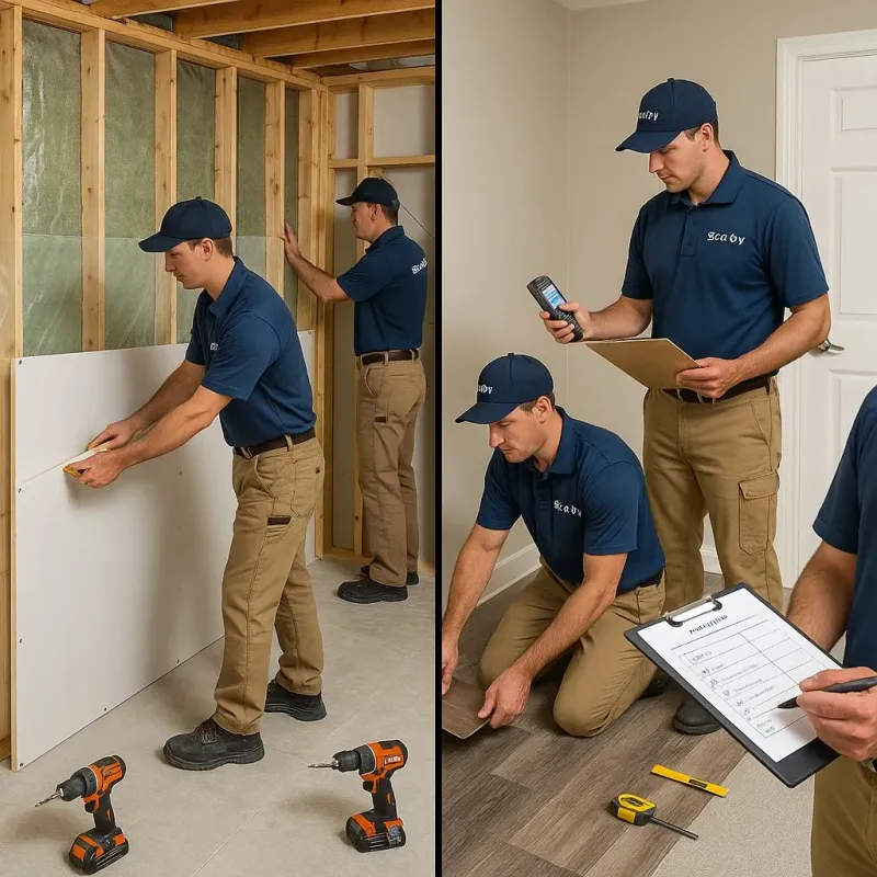 Repairs and Reconstruction process in Leland, MS